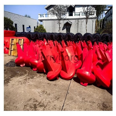 Nhà máy tùy chỉnh nhựa thủy hướng buoy biển đánh dấu buoy với ánh sáng mặt trời cho đại dương