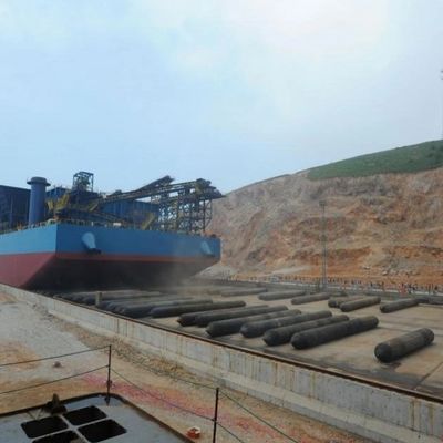 Túi khí cao su bơm hơi Tàu hàng hải Phóng khinh khí cầu