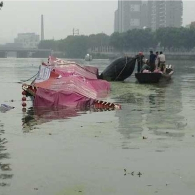 Thuyền cứu hộ hàng hải Túi khí cao su bơm hơi cao su tự nhiên Tàu phóng túi khí