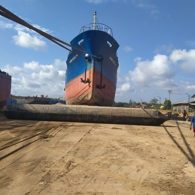 Thuyền bơm hơi hình trụ Túi khí cao su hàng hải