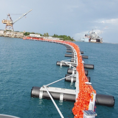 40ft 12,2m Hàng rào an ninh hàng hải nổi Chống khủng bố