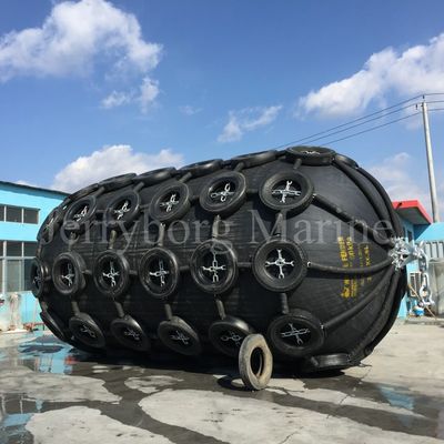 CCS Tấm chắn cao su khí nén Yokohama nổi để bảo vệ thuyền