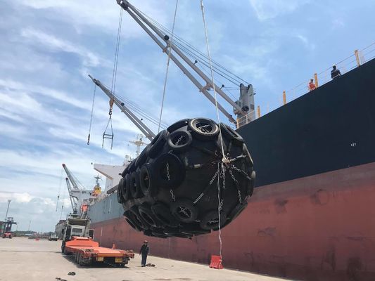 Cao su Yokohama Loại khí nén Thuyền Fender Boat Berthing