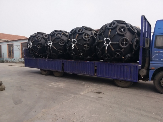 80kpa Chuyên nghiệp được chứng nhận chuyên nghiệp Bền lốp cao su khí nén nổi cho tàu &amp; thuyền