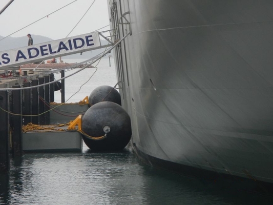 Chất lượng cao CCS Marine Polyurethane Foam Fender đầy màu sắc cho tàu
