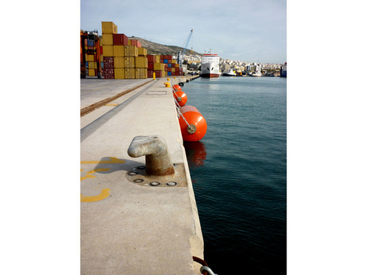 Chất lượng cao CCS Marine Polyurethane Foam Fender đầy màu sắc cho tàu