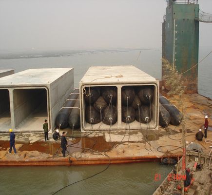 Túi khí hàng hải bền để hạ và nâng tàu với chất lượng cao