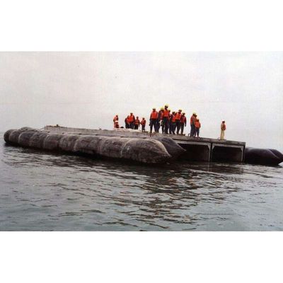 Khởi động và nâng cho tàu biển Túi khí cao su khí nén với áp suất cao cho tàu chở hàng