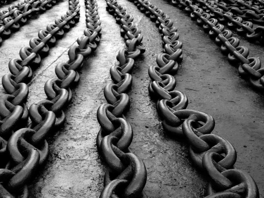 Công cụ thủy sản 316 Hiệp hội phân loại thép không gỉ LR Grade Ship Anchor Chain