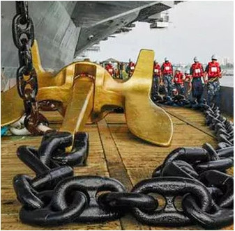 Công cụ thủy sản 316 Hiệp hội phân loại thép không gỉ LR Grade Ship Anchor Chain