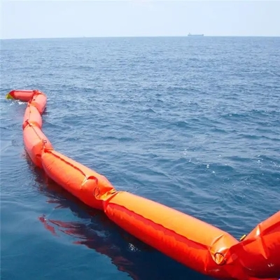 PVC Floating Barrier Foam Rubber Oil Containment Boom Đồ chứa tùy chỉnh