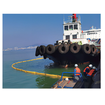 Boom chứa dầu tùy chỉnh Cảng chứa/Hồ/Bút dầu ngoài khơi