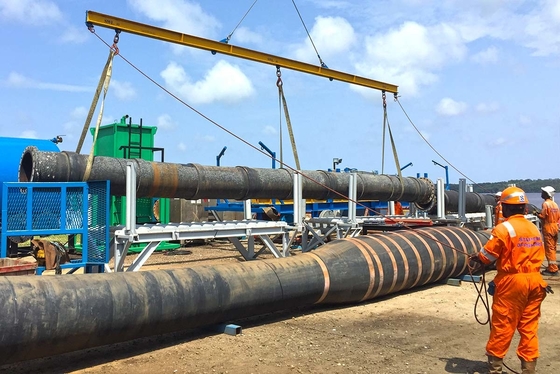 Các nhà sản xuất ống nổi trên biển linh hoạt Mặt bích Núm vú Nạo vét Cát Bùn Xả dầu
