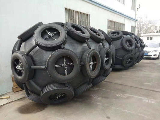 CCS chứng nhận chất liệu cao su khí nén nổi màu đen Yokohama Fender