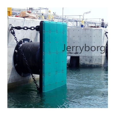 Super Cell cao su Bumper Fender Dock Marine cao su Fender với bảng phía trước