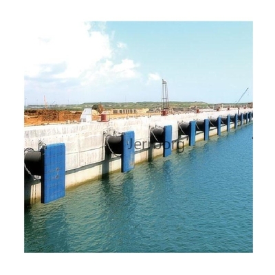 Nồng độ hấp thụ năng lượng cao siêu tế bào hình trụ Solid Boat Dock Marine Rubber Fender