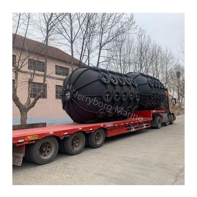 Trung Quốc sản xuất Yokohama loại Marine Fender với Lốp dây chuyền lưới cao su Fender