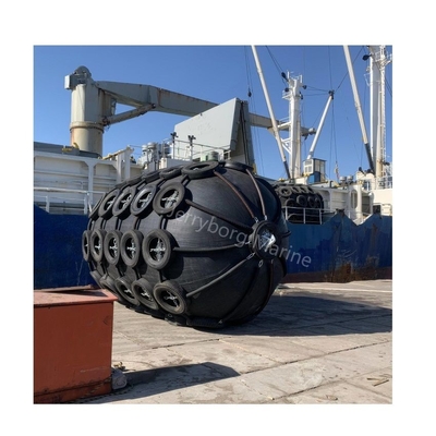 Tàu đến Tàu tùy chỉnh Marine Fenders Boat Rubber Fender Yokohama Type Pneumatic