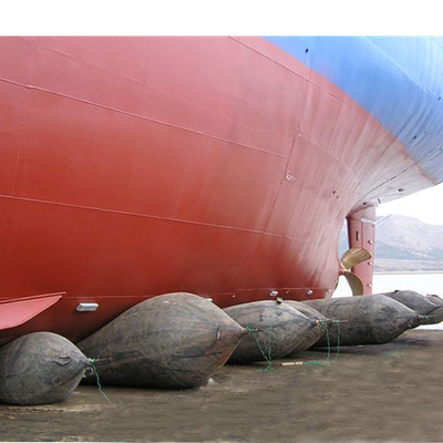 Tàu hạ thủy và nâng Túi khí cao su hàng hải 1,2m * 15m