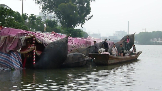 Túi khí cao su bơm hơi cứu hộ tàu 1,2m * 15m nhẹ