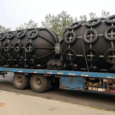 Tấm chắn cao su khí nén ABS cho thuyền Độ kín khí cao Bộ đệm cao su hàng hải