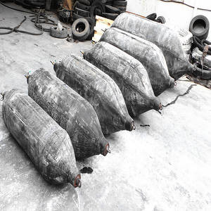 Tàu hạ thủy NR túi khí cao su bơm hơi để chặn