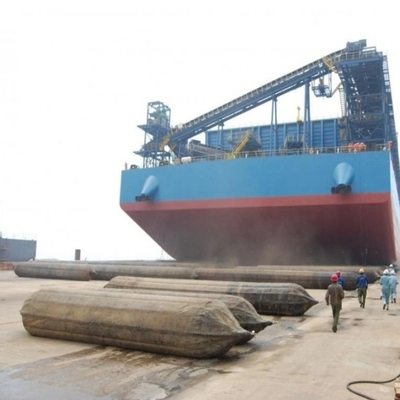 Thuyền bơm hơi hình trụ Túi khí cao su hàng hải