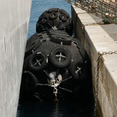 ISO17357 50 kpa 80 kpa yokohama loại chắn bùn khí nén bơm hơi