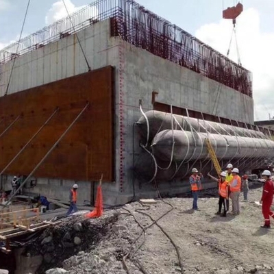 Tàu 0,8m * 12m Ra mắt túi khí cao su Túi lăn cao su tự nhiên với chứng chỉ CCS