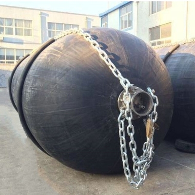 3.3m * 6.5m Máy chắn bùn thủy lực nổi bằng cao su khí nén