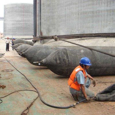Tàu nổi bền phóng túi khí cao su hàng hải