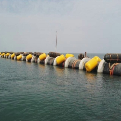 1.2m * 15m Túi khí hàng hải cao su tự nhiên Bơm hơi Trọng lượng nặng Nâng Túi khí