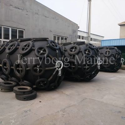 CCS Tấm chắn cao su khí nén Yokohama nổi để bảo vệ thuyền