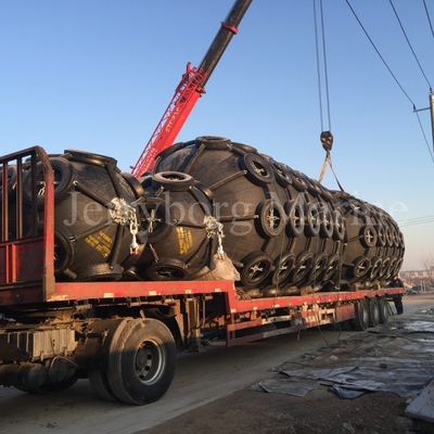Chắn bùn hàng hải Yokohama bằng khí nén 2,5m * 4,0m