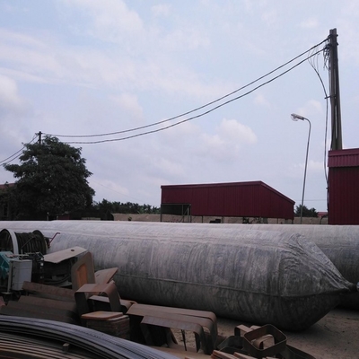 Túi khí hàng hải bơm hơi 1,5m * 15m để ra mắt vận chuyển