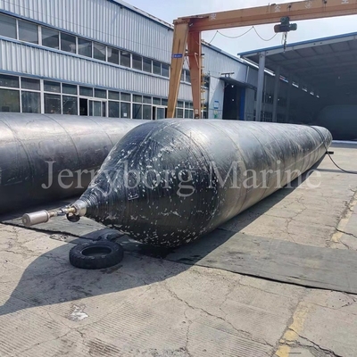 Túi khí hàng hải bơm hơi 1,5m * 15m để ra mắt vận chuyển