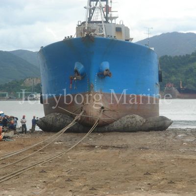 Tàu bơm hơi chống mài mòn Ra mắt túi khí cao su khí nén