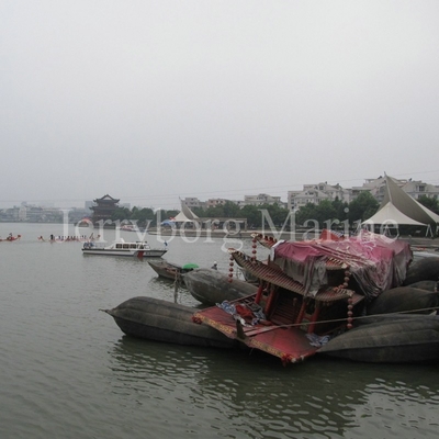 Tàu được ủy quyền của CCS hạ thủy túi khí cứu hộ hàng hải bơm hơi