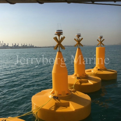 Phao nổi Kích thước tùy chỉnh Cảnh báo an ninh Đánh dấu cảnh báo hàng hải HDPE Phao điều hướng